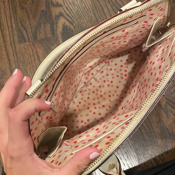 Cream Kate Spade bag - Picture 4 of 8